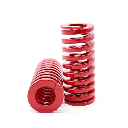 Amortisseur arriere moto double ressort de compression spirale rouge de levage - 3