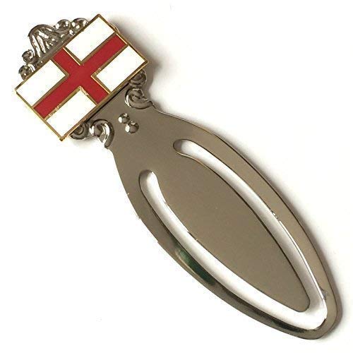 St George Cross England Enamel Crested Bookmark & Gift Bag (T864)