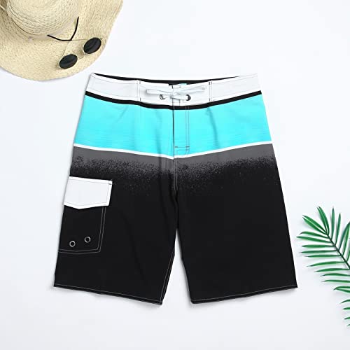 Ellees Mens Swim Trunks Hawaiian, Men's Swim Trunks Quick Dry Beach Shorts With Pocket And Mesh Lining Fitted Swimwear #TOP5