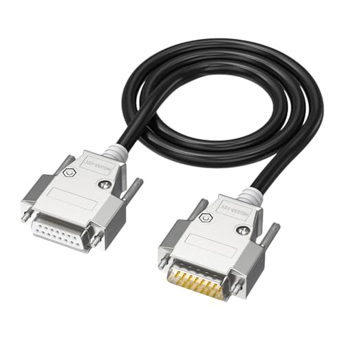 Catálogo de Escáneres . 43 LLINthy DB15 Cable de línea de datos macho a macho/hembra a hembra/macho a hembra para conexión de escáneres de código de barras para módem