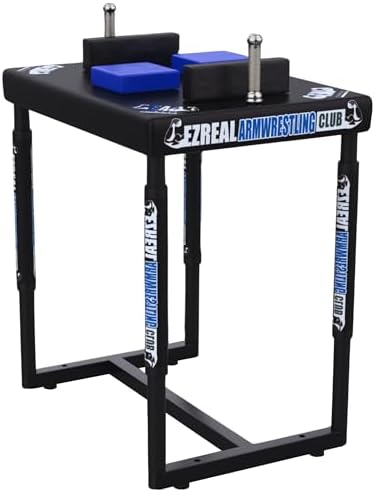 43KG Professional Arm Wrestling Table Ideal for Home Gyms, Fitness Clubs and Competitive Tournaments Designed for Strength Training Enthusiasts and Pro Competitors Bullet Points