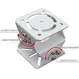 WiTi Universal Joint Mount for Security Camera, 3-Axis Bracket Adjustable Solid Metal Base,Connector Suitable for CCTV Cameras Installation inddor and outdoor - Image 7