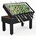Shelti Pro Foos III Free Play Home Foosball Table - Black