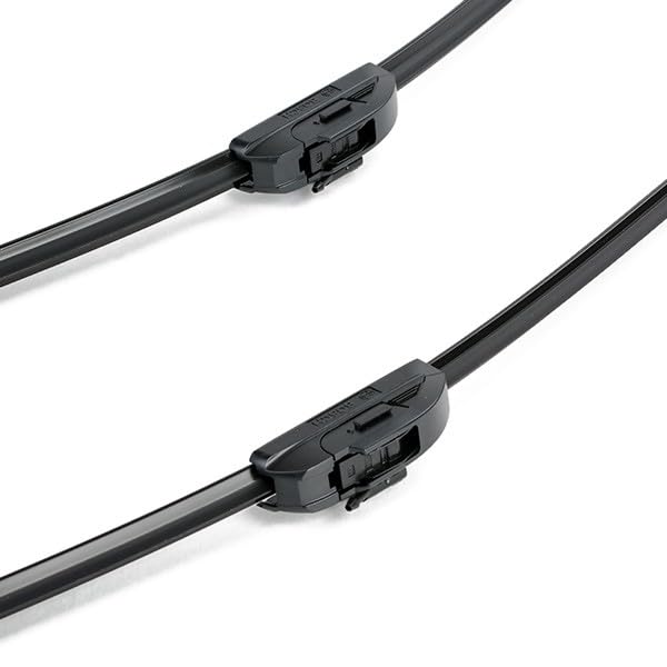 Image of BOSCH 3397007654 AeroTwin Wiper Blade Combo Pack - Set of 2 (24 inch & 19 inch) | Driver and Passenger Side Original Equipment Replacement Blades