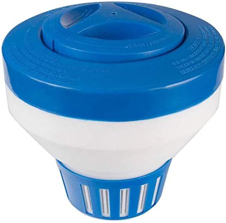 2 Pack of 7" Floating Chemical Dispenser Floater 1", 3" Chlorine Tablet Tabs