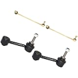 Front Rear Set 4 x Suspension Stabilizer Bar Link Kit,Bar Link fits Volkswagen Golf,Jetta,Passat 2005-2017 fits Audi A3 Quattro 2006-2013 Replacement 1K0 411 315 D, 1K0 411 315 J, 1K0 411 315B