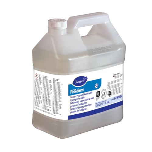 Diversey PERdiem Hydrogen Peroxide Cleaner, Command Center, 1.5 Gal, 2 Pack