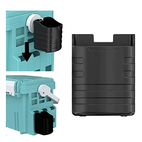 Suporte de copo de caixa de pesca de atualização resistente removível resistente ao desgaste leve du