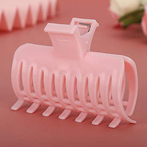 15Pcs Hot Roller Clips, Electric Heated Rollers Clips, Hair Curler Claw Clips Replacement Roller Clips Hairdressing Tool For Hair Section Styling Pink(1#) #TOP4