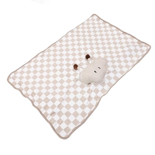 Marhynchus Electric Heating Blanket Comfortable Portable Heated Blanket USB Powered for Home and Office (Khaki)