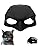 Cat Superhero Mask Costume, Large Size 5.1x3.5x2.3 inches, Black Silicone, Halloween Cosplay Accessory