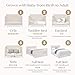 Delta Children Lola 6-in-1 Convertible Crib - Converts from Baby Crib to Toddler Bed, Daybed, Sofa Bed and Full-Size Bed with and Without Footboard, Fits Standard Full-Size Crib Mattress, Soft Beige