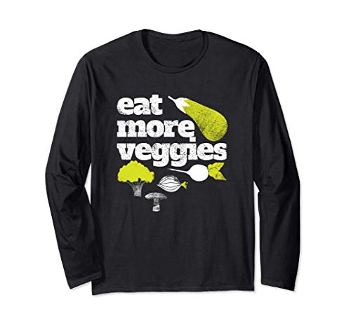Eat More Veggies and Greens by The Dharma Store Manche Longue