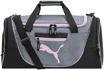 PUMA womens Candidate Duffel Bag with Removable Strap & Shoe Pocket