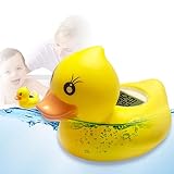 Moanyt Baby Bath Thermometer Toy, Floating Thermometer Lovely Waterproof Digital Room Thermometer fo
