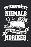 noriker fohlen  Unterschätze Niemals eine Frau mit einem Noriker: Pferde Notizbuch (liniert) Reiterin
