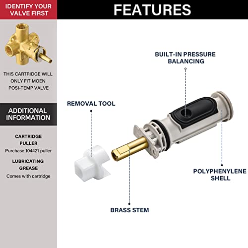 image for Tearel 1222 Replacement Cartridge with Removal Tool 104421 and Handle 