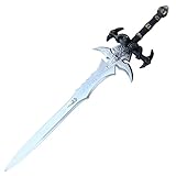 Armory Replicas Frozen Throne War Runeblade Foam Sword for Lich King Cosplay - Hand Painted Polyurethane Foam Runeblade Design - 39 Inches