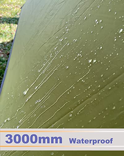 Image of Sunyear Hammock Tent Rain Fly-Camping Hammock Outdoor Tarp-Small Door Design-Keep Side Wind Rain-Best for Backpacking Hiking Camping Survival