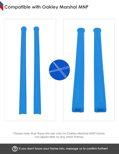 Image of BLAZERBUCK Replacement Ear Socks for Oakley Marshal MNP OX8091 Eyeglass