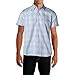 Calvin Klein Men's Ombre Plaid Check Short Sleeve Woven Shirt