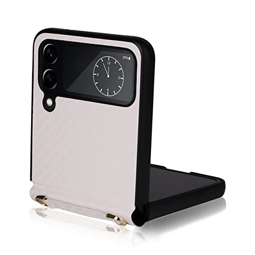 Coque en fibre de carbone pour Samsung Z Flip 4 : l'élégance mince et protectrice