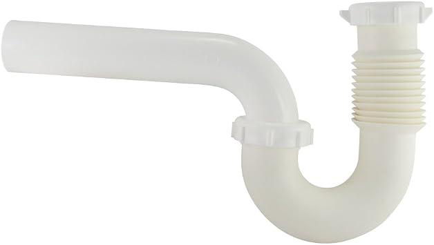 Keeney PP812-40 P Trap Flex and Fix OT, 1-1/4 x 1-1/2", White