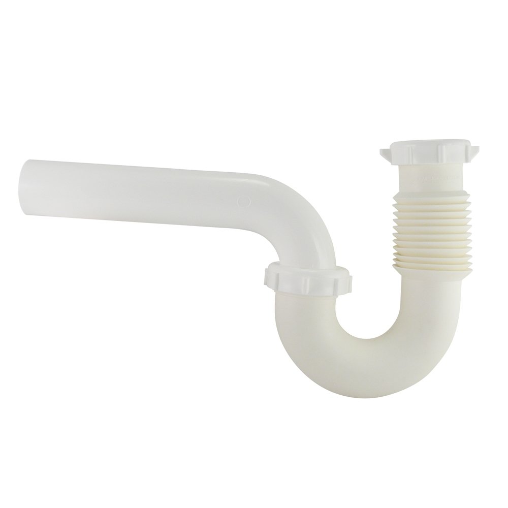 Keeney PP812-40 P Trap Flex and Fix OT, 1-1/4 x 1-1/2", White
