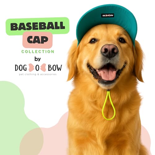 Image of DOG-O-BOW Cotton Check Baseball Cap for Dogs | Premium, Soft & Breathable Cap (Small)