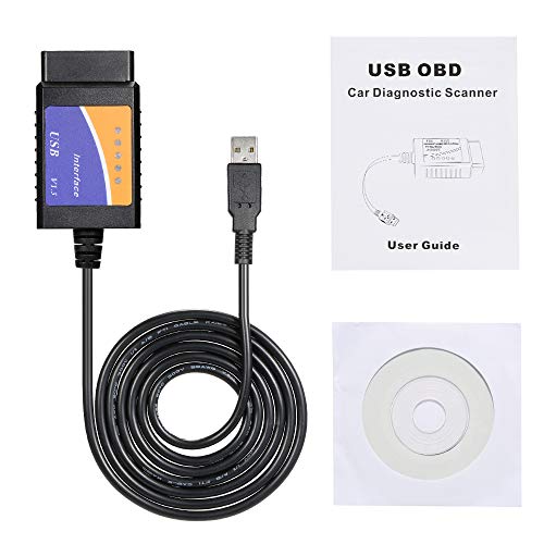 Honeytecs Detector preto da ferramenta do varredor do OBD OBDⅡ com conexão de USB da conexão de BT p