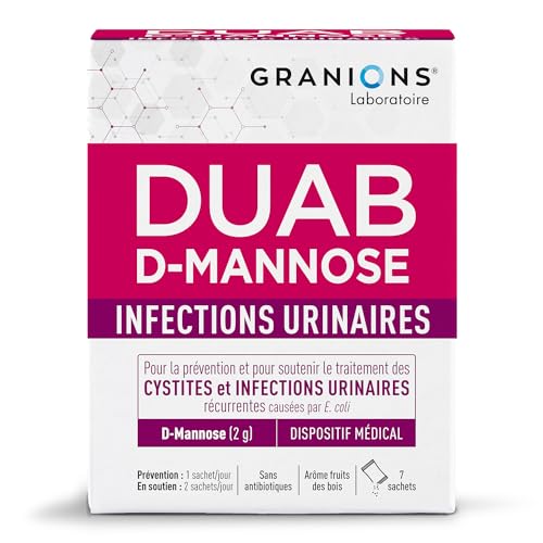 Duab D-Mannose Granions Traitement Infections Urinaires