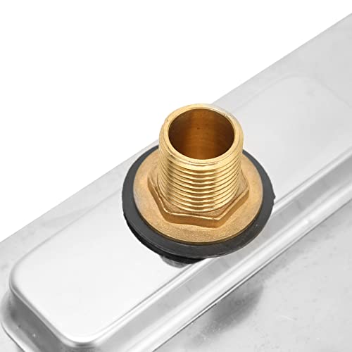 Waterfall Tub Faucet Nozzle, Wall Mount Bathtub G1/2 Stainless Steel Bath Filler Spout for Spa Bathroom, 7.5 x 3.9 x 2 Inch by CHICIRIS - Image 9