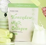 Crushed Tonic Honeydew Milk Collagen - for Skin, Hair & Health - Hair & Nail Care Beauty Supplement - Halal & Kosher Protein Peptides (Korean Collagen) (Grass-Fed Collagen, 5 Servings, 60g) Mini-Pouch