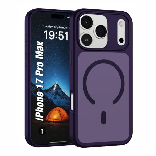 Image of AIBEX Protective OStand Case Compatible for Apple iPhone 16 Pro MagSafe Compatible | Slim Shockproof Back Cover with Camera Lens Protection, Strong Magnetic Support & Anti-Slip Grip | Military Grade