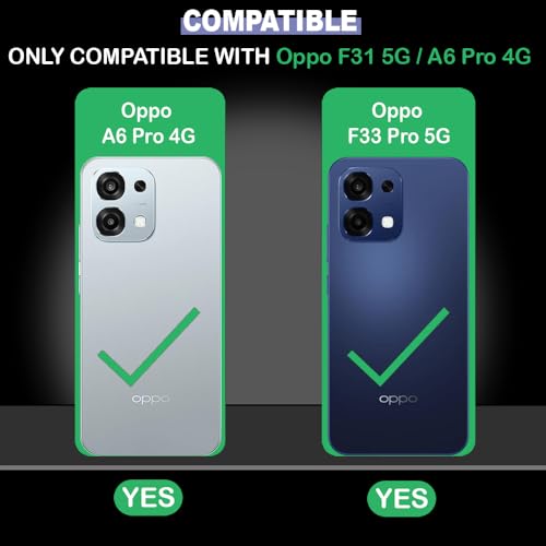 Image of Back Cover Compatible with Oppo A6 Pro 5G | Full Camera Protection | Premium Liquid Silicon Case | Flexible Bumper Case for Oppo A6 Pro 5G (Green)
