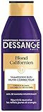 Contenu : 1x Shampooing bleu nutri-correcteur Blond Californien Dessange, 250 ml
