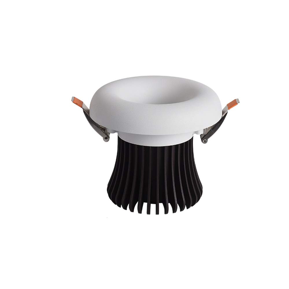 Downlight encastré LED 12W blanc pour plafond de couloir