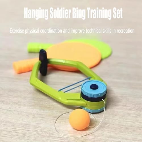 2025 New Door Ping Pong Game Over The Door, Adjustable Doorway Game Pingpong Trainer Door Jam Pingpong Starter Kit for Door Frame Hanging Table Tennis Trainer Portable Set with Racket and Balls