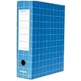 Resisto RES0102.BL Registratore Commerciale, Modello Centro File, Blu, Dorso 8 cm