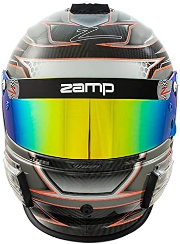 Zamp Z-20 Series Shield Red Prizm Chrome