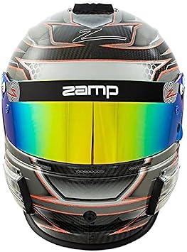 Zamp Z-20 Series Shield Red Prizm Chrome