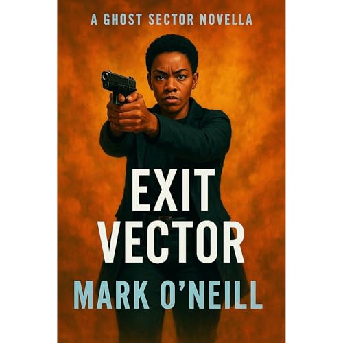 Exit Vector Audiolibro Por Mark O'Neill arte de portada