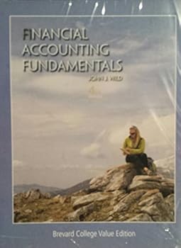 Unknown Binding Financial Accounting Fundamentals (Brevard College Value Edition) Book