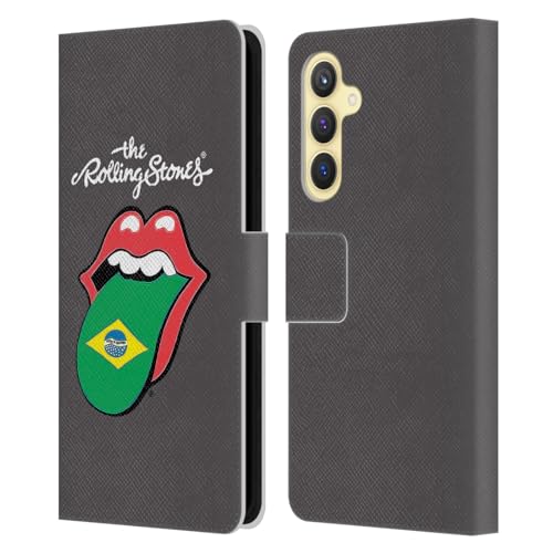 Funda Samsung S23 FE 5G The Rolling Stones carcasa libro cuero original protección antiarañazos