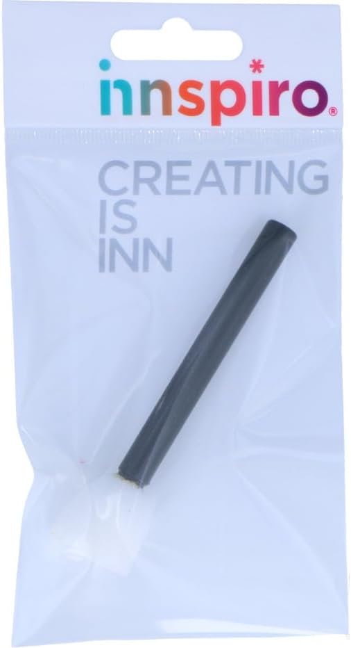 INNSPIRO Synthetic Foam Brush Round 2 cm. Diameter, White, 2cm