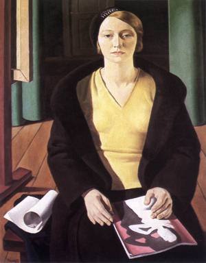 Peinture à l'huile Portrait de a Woman 1932 pour décorer un grand salon