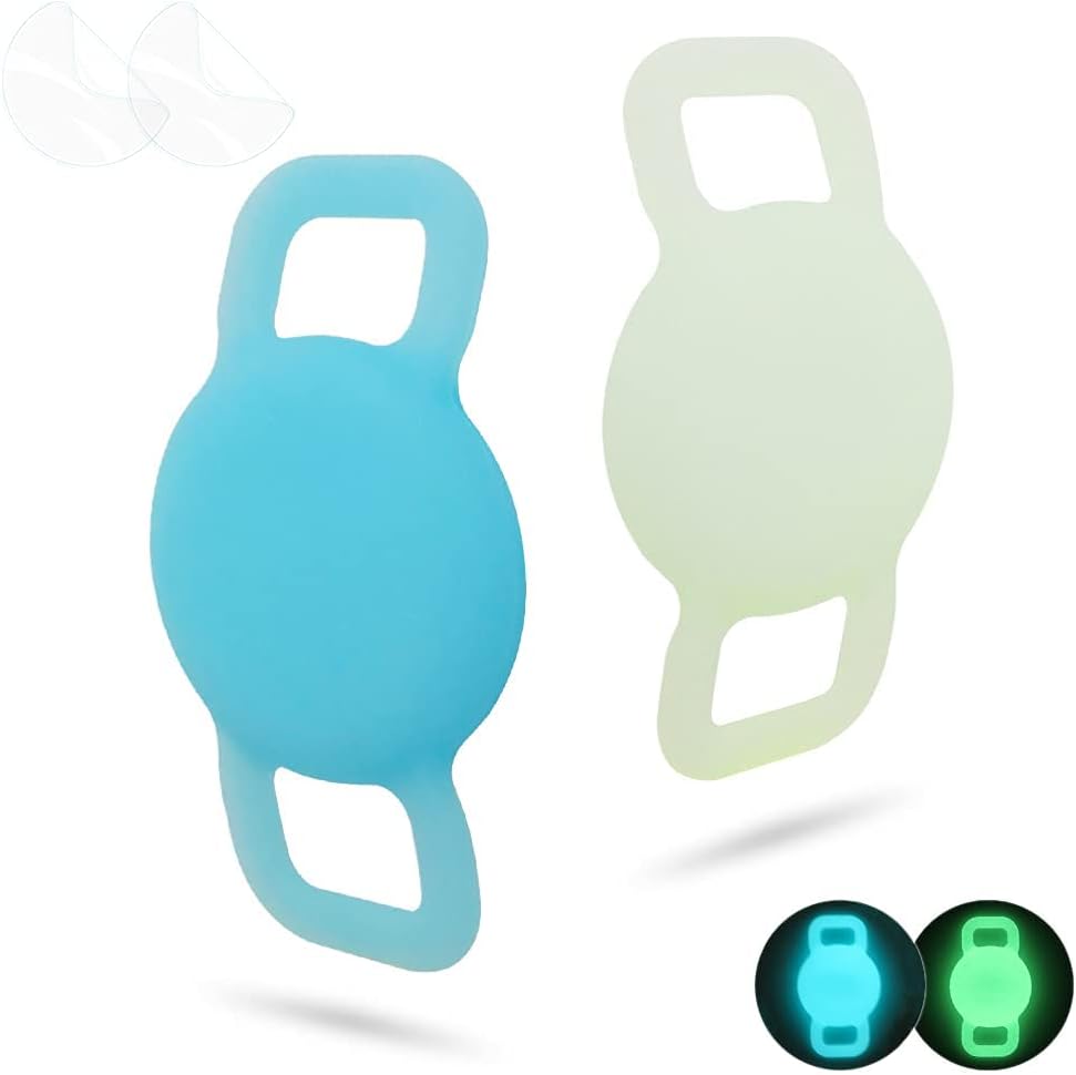 WHALEZON Cat Collar Holder for Airtag, Cat & Small Dog Harness Case for Air Tag