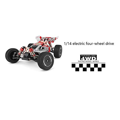Woote Boy Racing Car 1/14 Electric 4WD Off-Road Car Child Remote Control Racing
