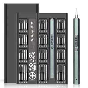 Fijnmechanische schroevendraaierset, 142-in-1-delige gereedschapsset met magnetische 120 bits precisiegereedschapsset voor de reparatie van elektronica, kleine apparaten, pc, mobiele telefoon, PS4