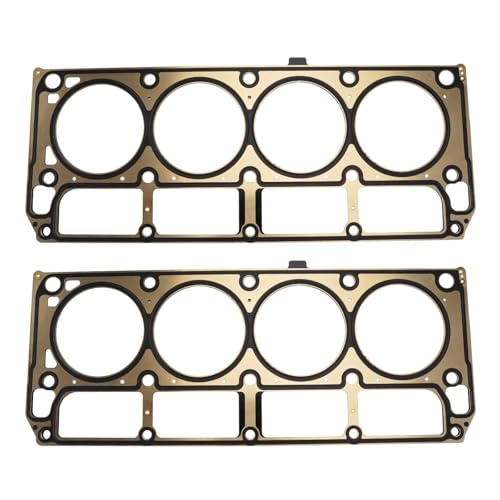 Image of Torchbeam MLS Engine Cylinder Head Gasket Set Fit for Chevy Silverado 1500 Tahoe Suburban Avalanche Express Corvette, GMC Sierra Yukon XL 1500 Savana 4.8L 5.3L 5.7L 6.0L LS1 LS6 LS, Replace# 12589226